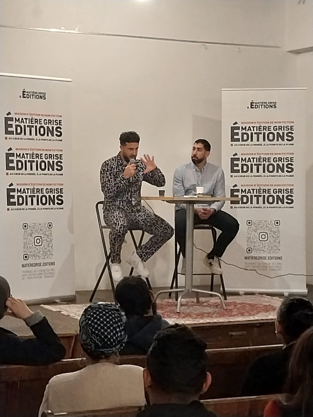 Jolapeh, auteur et conférencier. islamophobie palestine